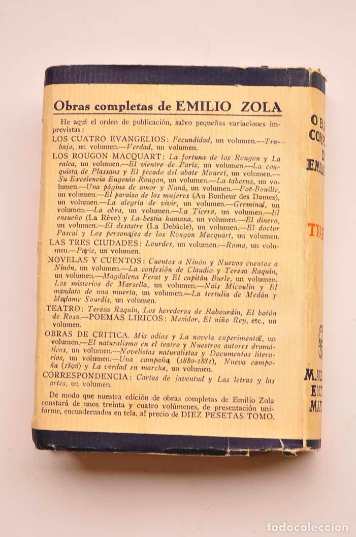Libros: Trabajo - ZOLA, Emile?????????????????????? - Foto 4