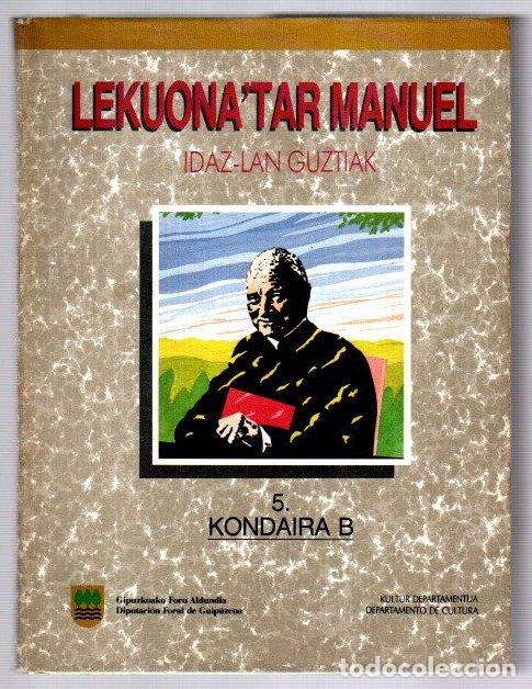 Libros: Idaz-lan guztiak 5. Kondaira (B) - Lekuona, Manuel