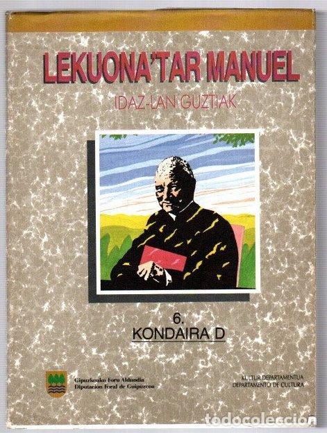 Libros: Idaz-lan guztiak 6. Kondaira D. - Lekuona, Manuel