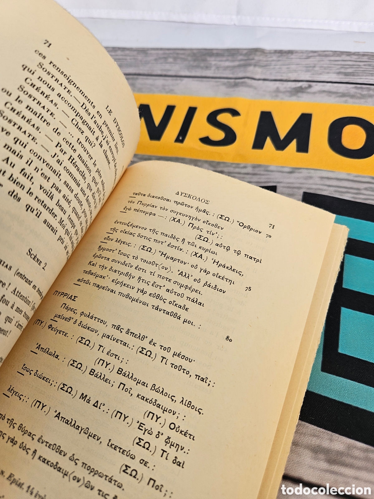 Libros: MENANDRE. LE DYSCOLOS. JACQUES - Foto 5