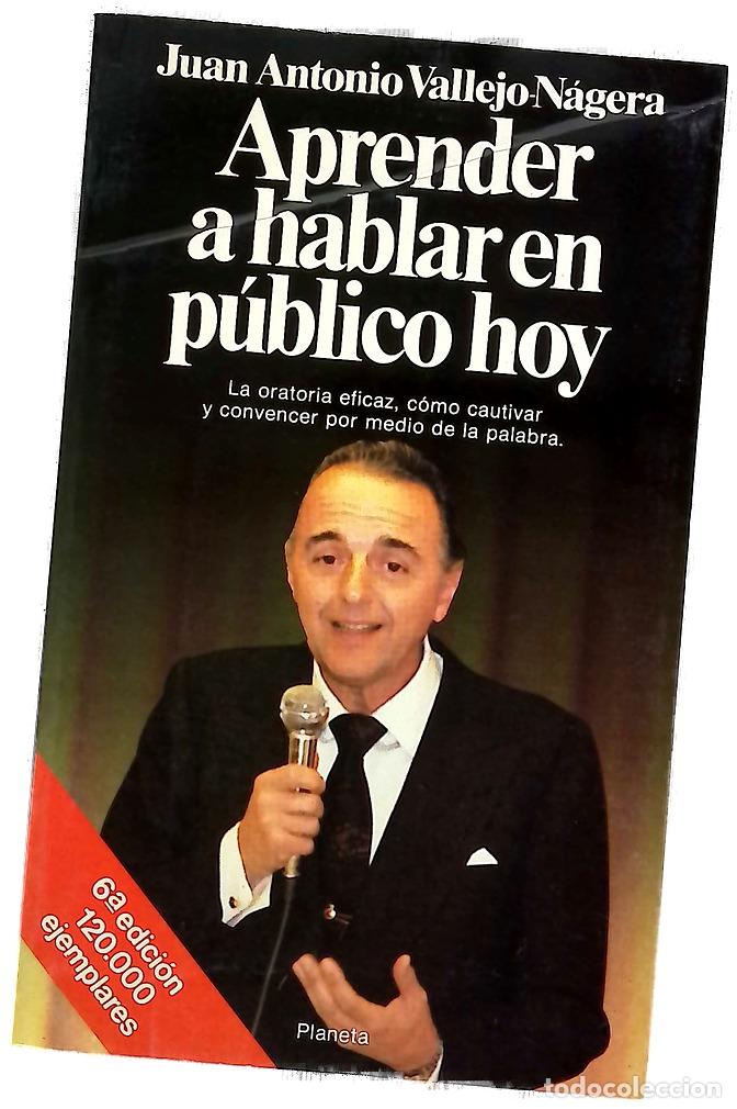 Libros: Aprender a hablar en p&uacute;blico hoy