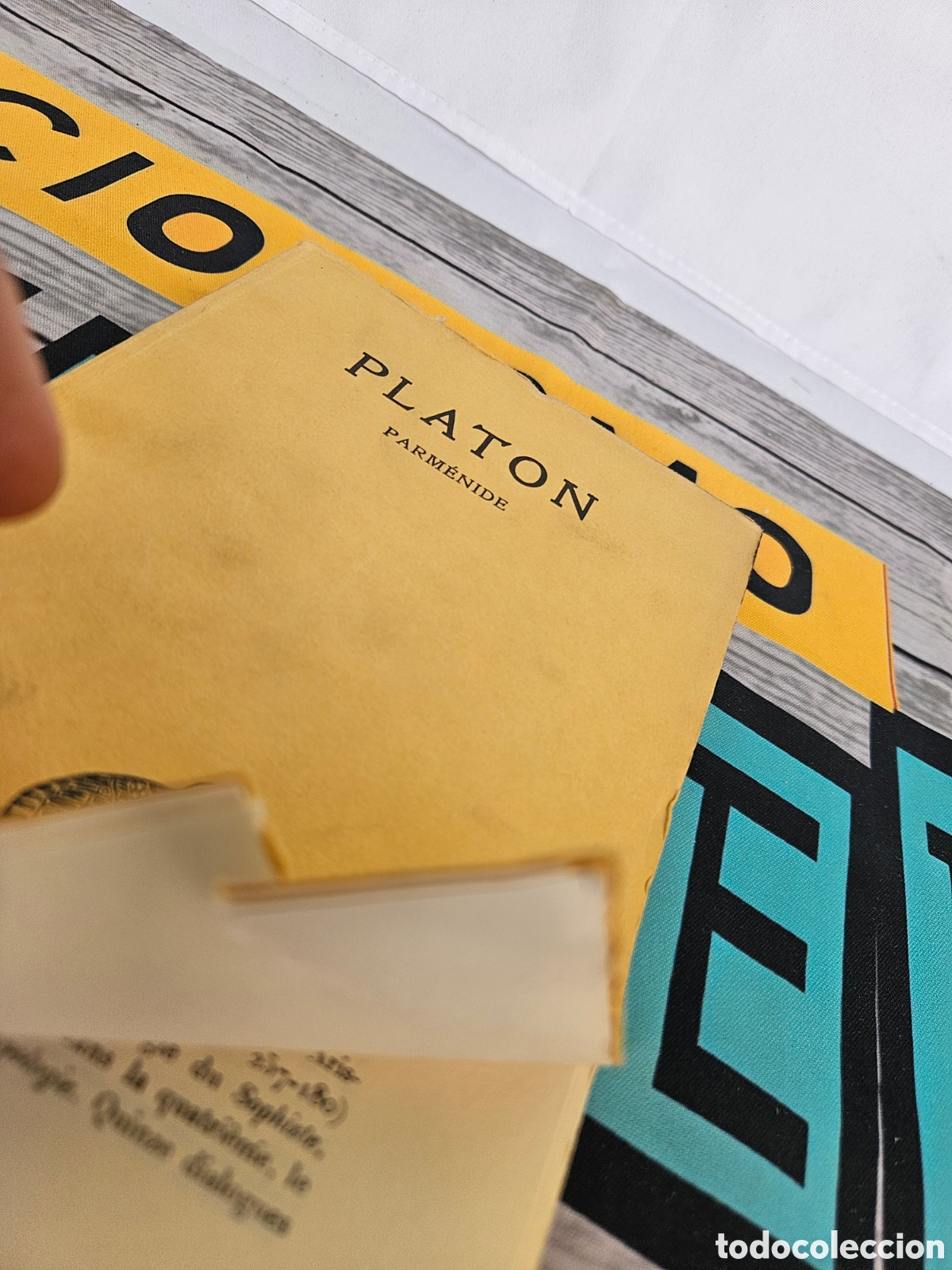 Libros: PLATON PARMENIDE AUGUSTE DIES - Foto 4