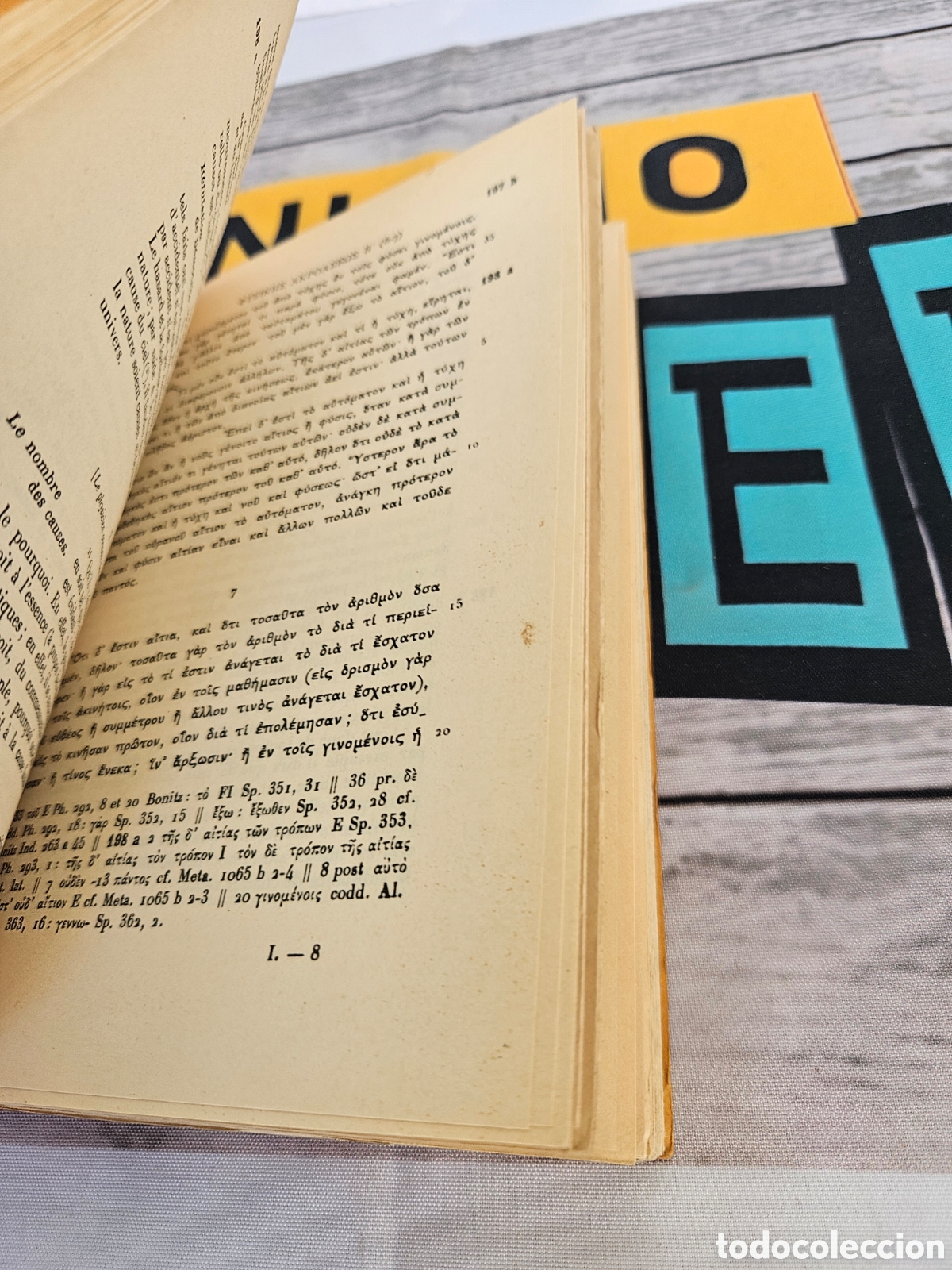 Libros: ARISTOTE PHYSIQUE I - IV - Foto 6