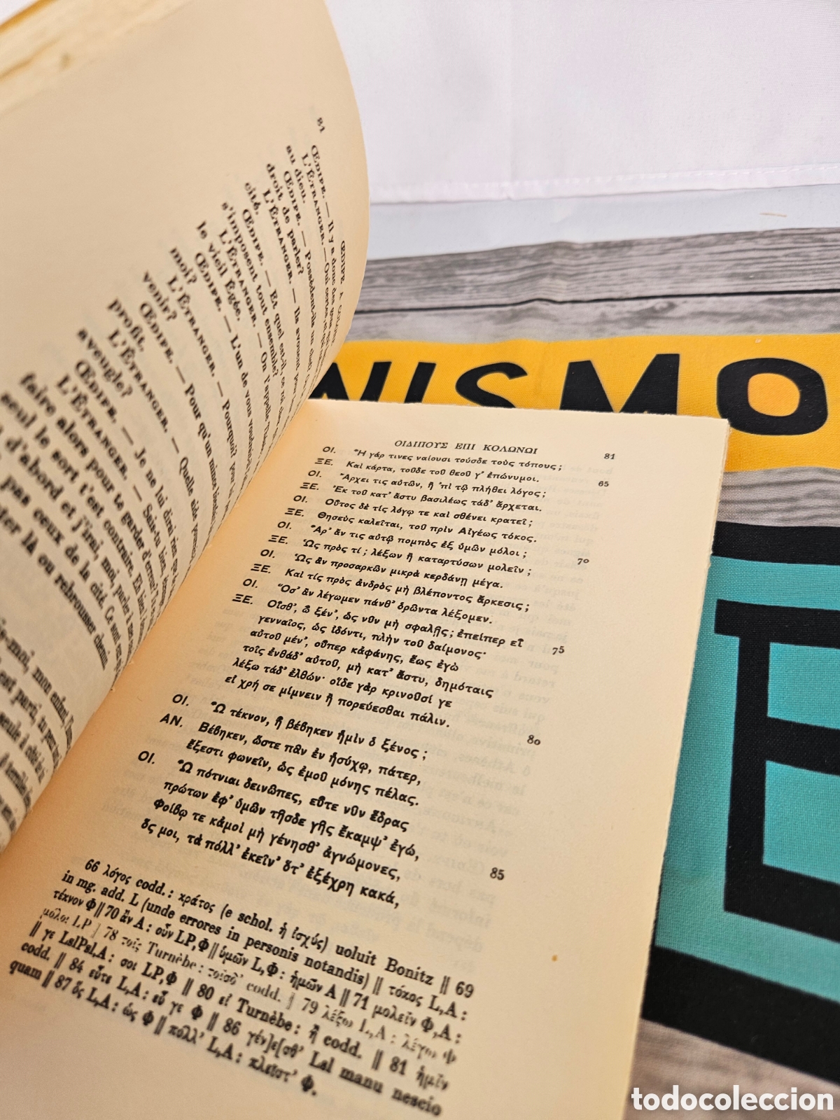 Libros: SOPHOCLE III. PHILOCTETE CEDIPE A COLONE - Foto 5