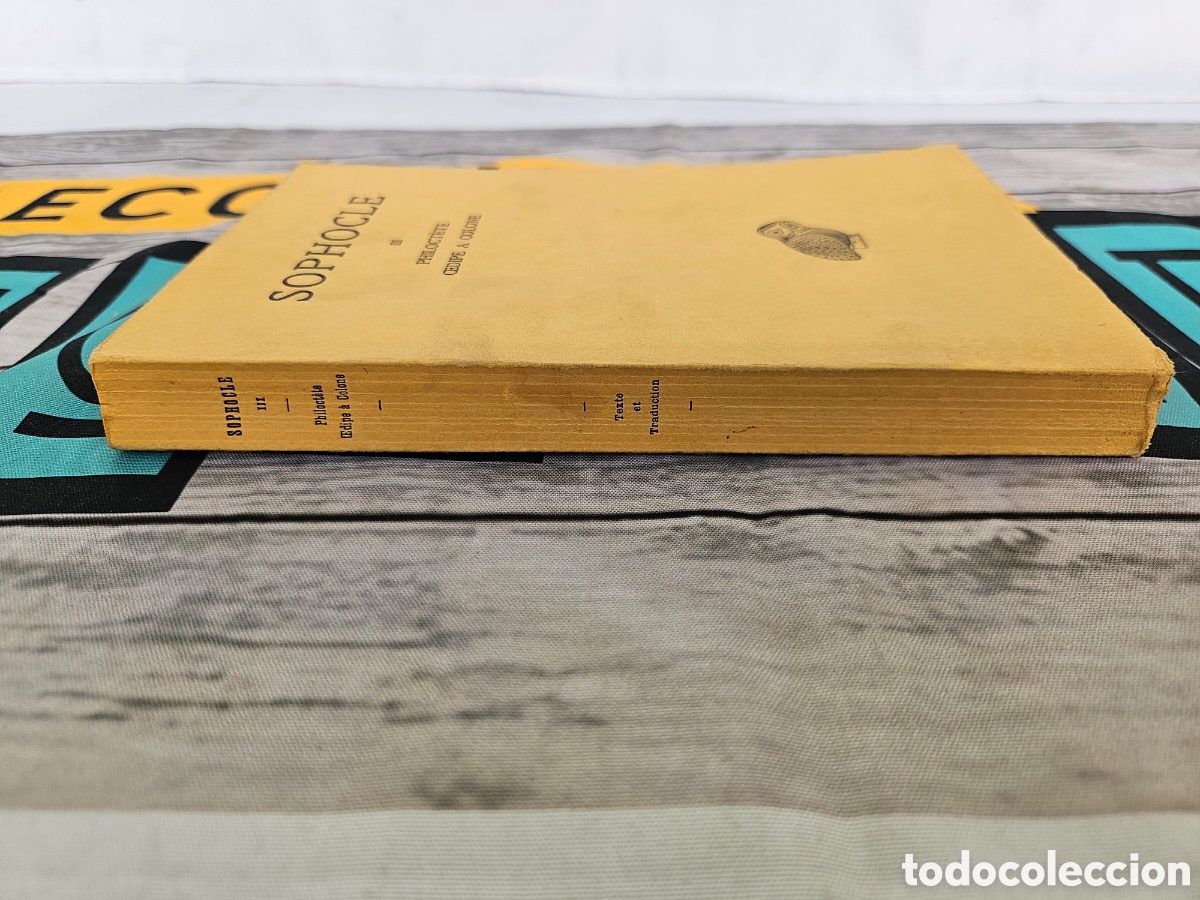 Libros: SOPHOCLE III. PHILOCTETE CEDIPE A COLONE - Foto 7