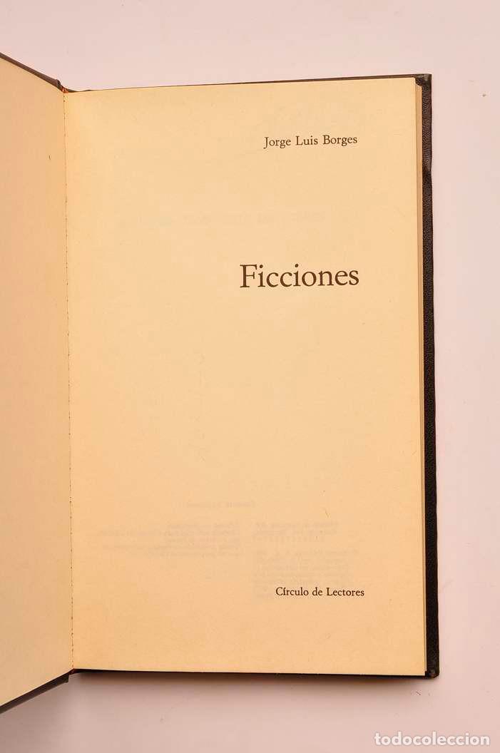 Libros: Ficciones - BORGES, Jorge Luis - Foto 2