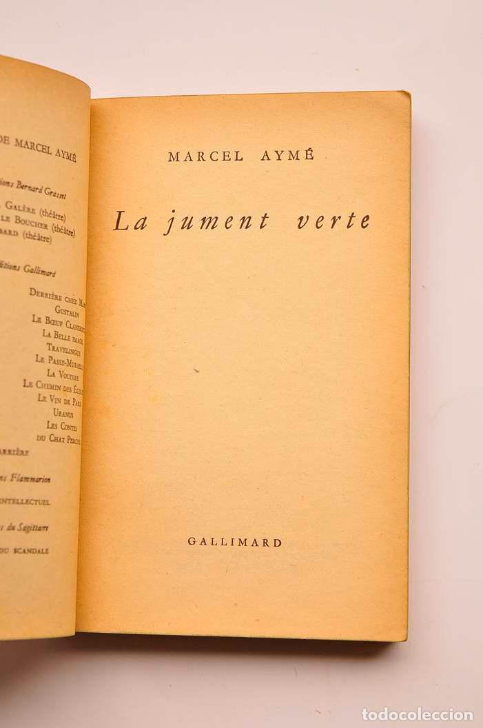 Libros: La jument verte - AYM&Eacute;, Marcel - Foto 2