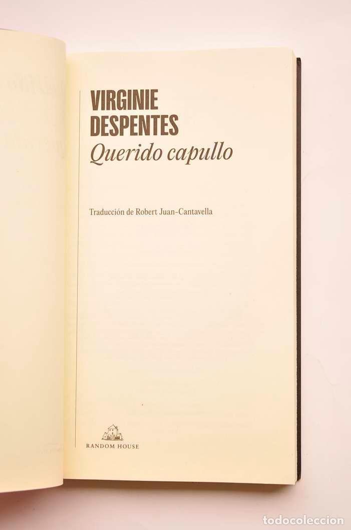 Libros: Querido capullo - DESPENTES, Virginie - Foto 2