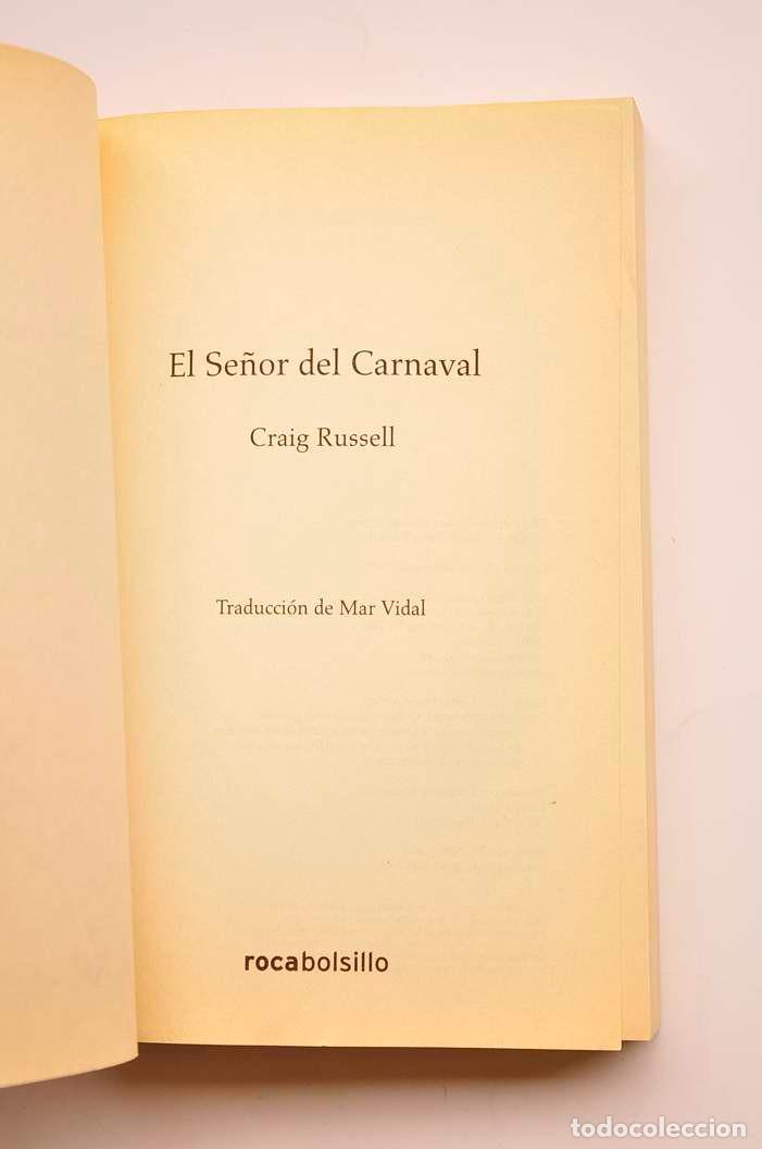 Libros: El se&ntilde;or del carnaval - RUSSELL, Craig - Foto 2