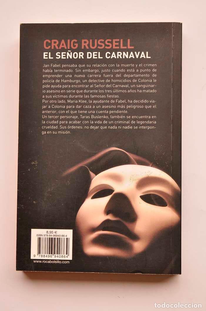 Libros: El se&ntilde;or del carnaval - RUSSELL, Craig - Foto 3