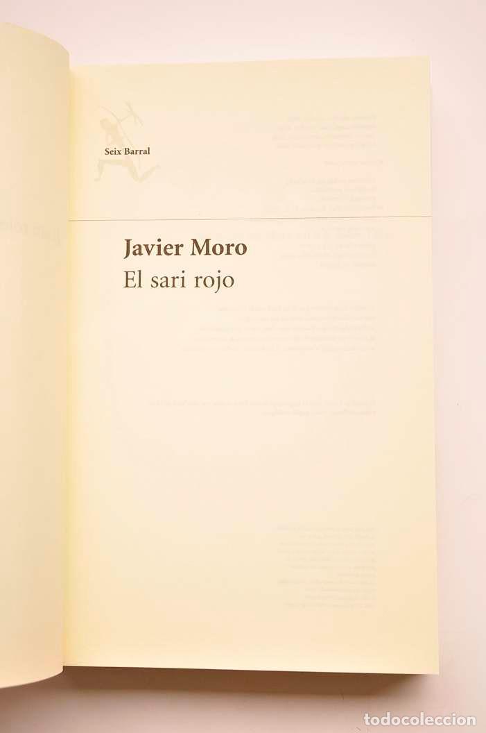 Libros: El sari rojo - MORO, Javier - Foto 3