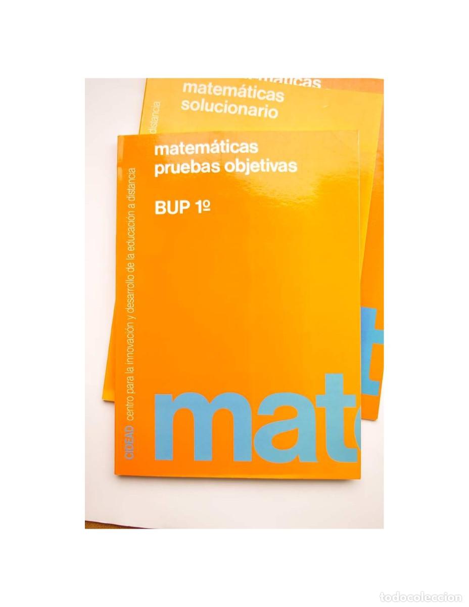 Libros: Matem&aacute;ticas. BUP 1&ordm; (3 libros) - AUTORES VARIOS - Foto 3