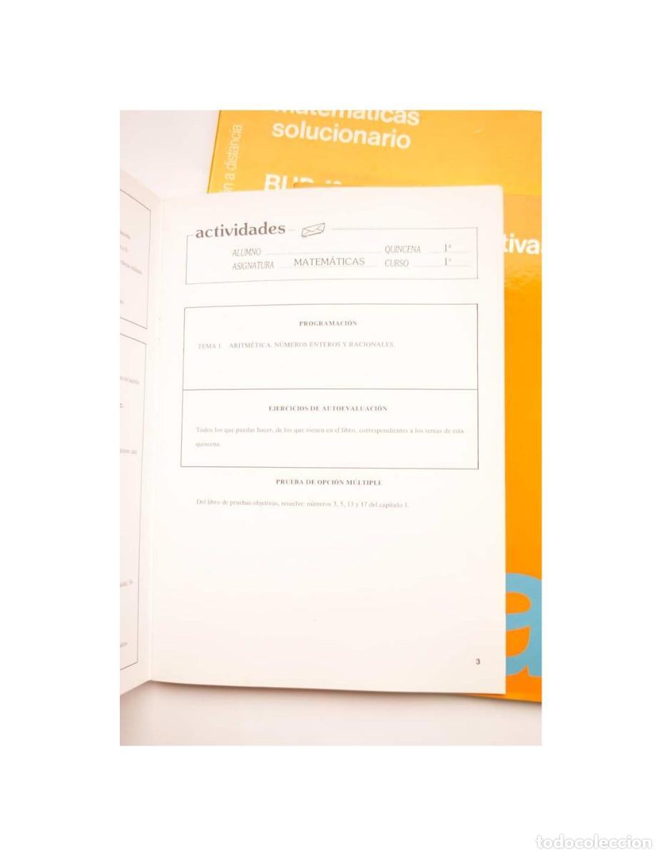 Libros: Matem&aacute;ticas. BUP 1&ordm; (3 libros) - AUTORES VARIOS - Foto 7