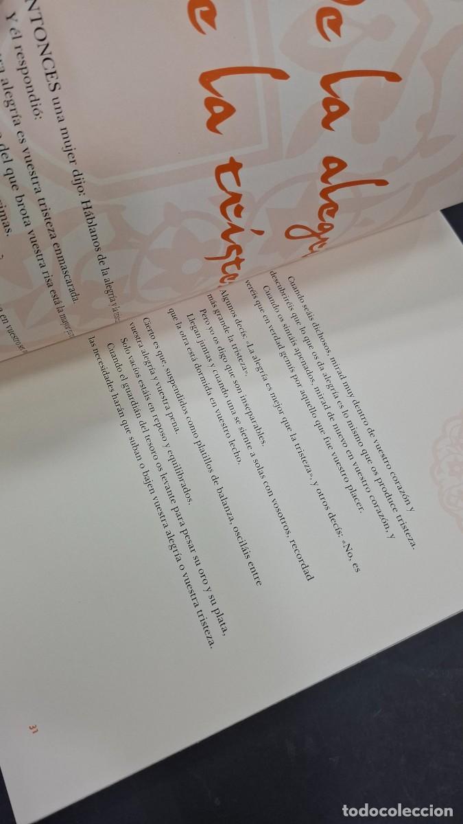 Libros: el profeta gibran encuadernacion artesanal - Foto 3