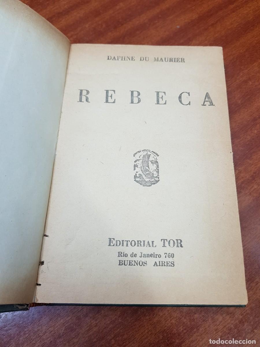 Libros: REBECA-DAPHNE DU MAURIER - Foto 1