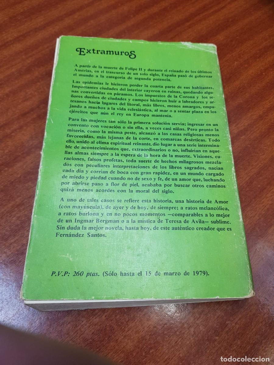 Libros: EXTRAMUROS-JESUS FERNANDEZ SANTOS - Foto 2