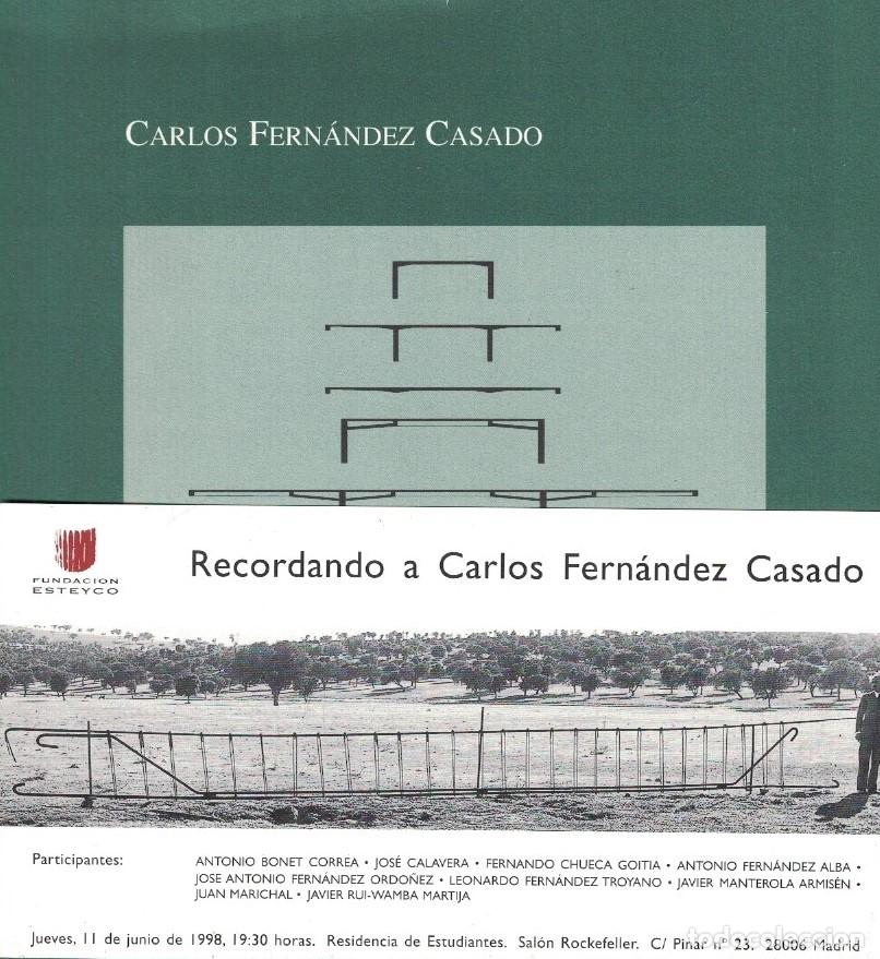Libros: CARLOS FERN&Aacute;NDEZ CASADO. INGENIERO Y HUMANISTA. - AA.VV.