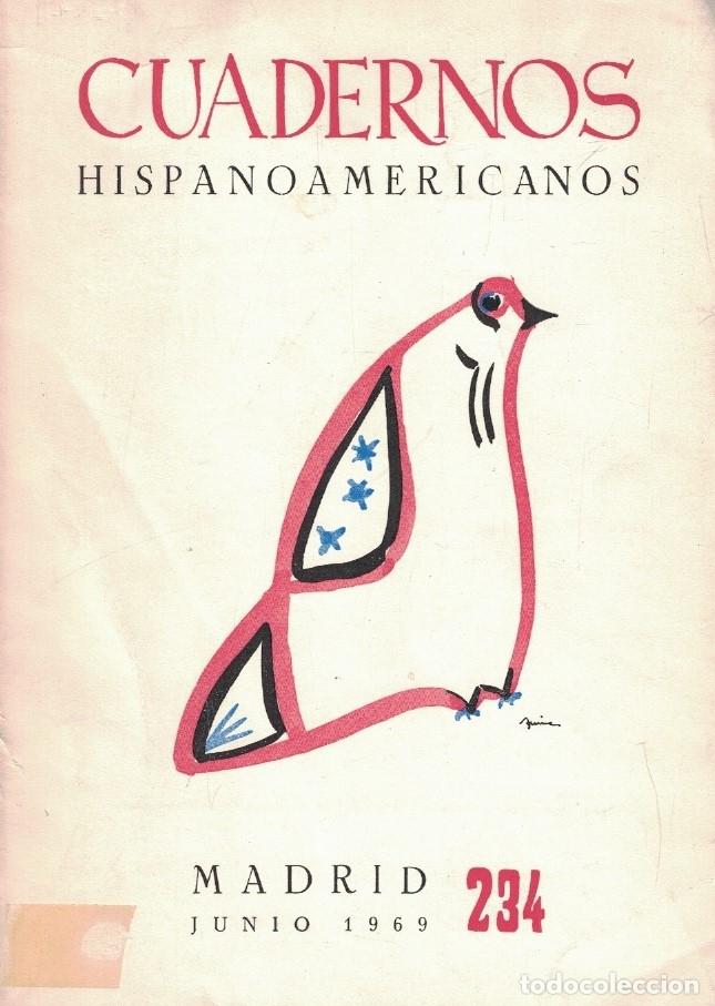 Libros: CUADERNOS HISPANOAMERICANOS. Revista mensual de Cultura Hisp&aacute;nica. N&ordm; 234. Junio 1969. - Maravall.