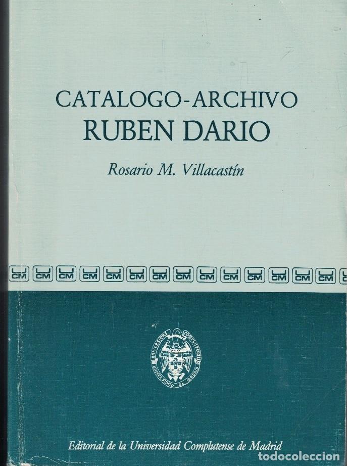 Livres: CAT&Aacute;LOGO &ndash; ARCHIVO RUB&Eacute;N DAR&Iacute;O. - Villacast&iacute;n. Rosario M.,