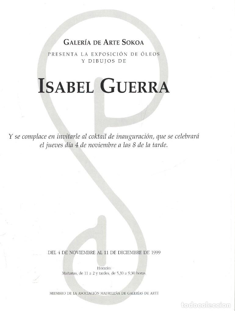 Libros: ISABEL GUERRA. &Oacute;LEOS Y DIBUJOS. - Cat&aacute;logo. - Foto 1