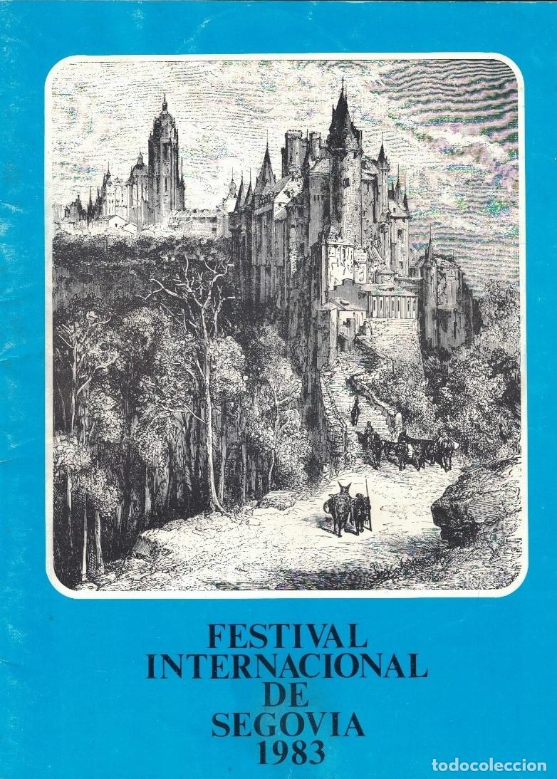 B&uuml;cher: FESTIVAL INTERNACIONAL DE SEGOVIA. . A&ntilde;os 1983, 1984 y 1986 (3 VOLS.) - Programa General.