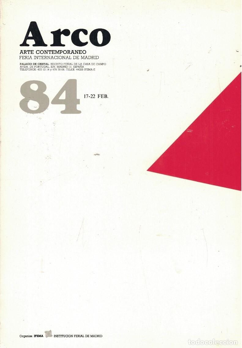 Livres: ARCO. ARTE CONTEMPOR&Aacute;NEO. 84. - AA.VV.