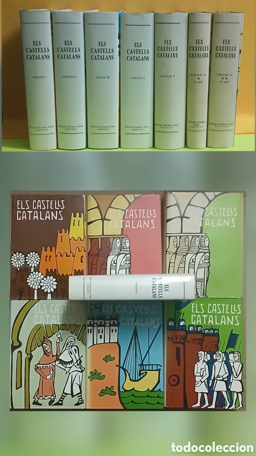 Libros: El Castells Catalans, Rafael Dalmau - Foto 2