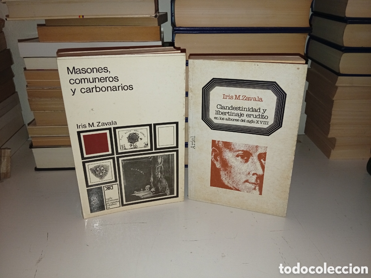 Libros: Masones, comuneros y carbonarios + clandestinidad y libertinaje erudito