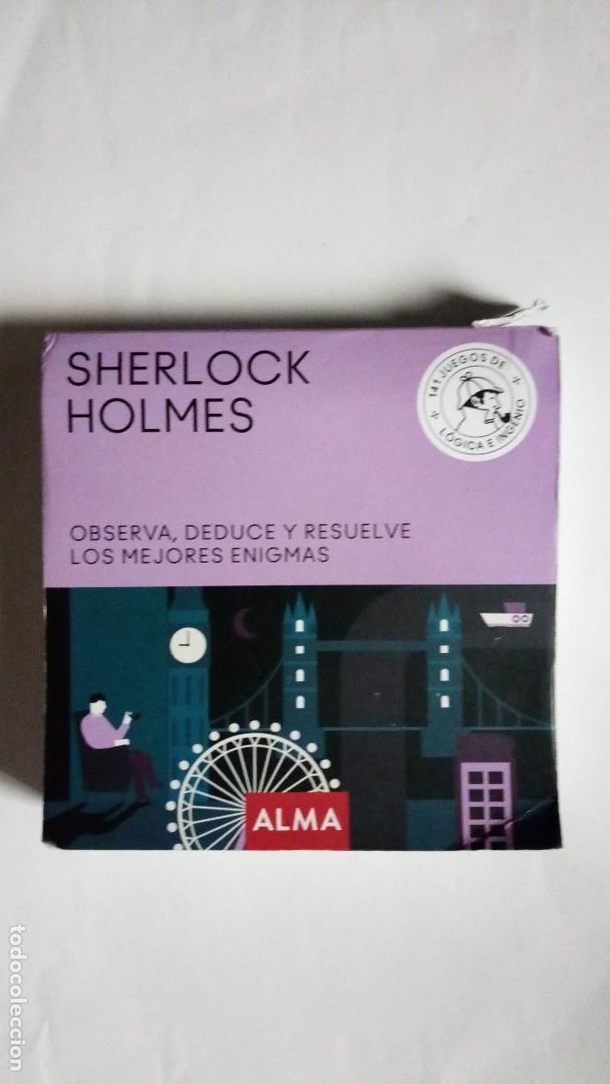 Libros: Sherlock Holmes. Observa, deduce y resuelve los mejores enigmas. Alma