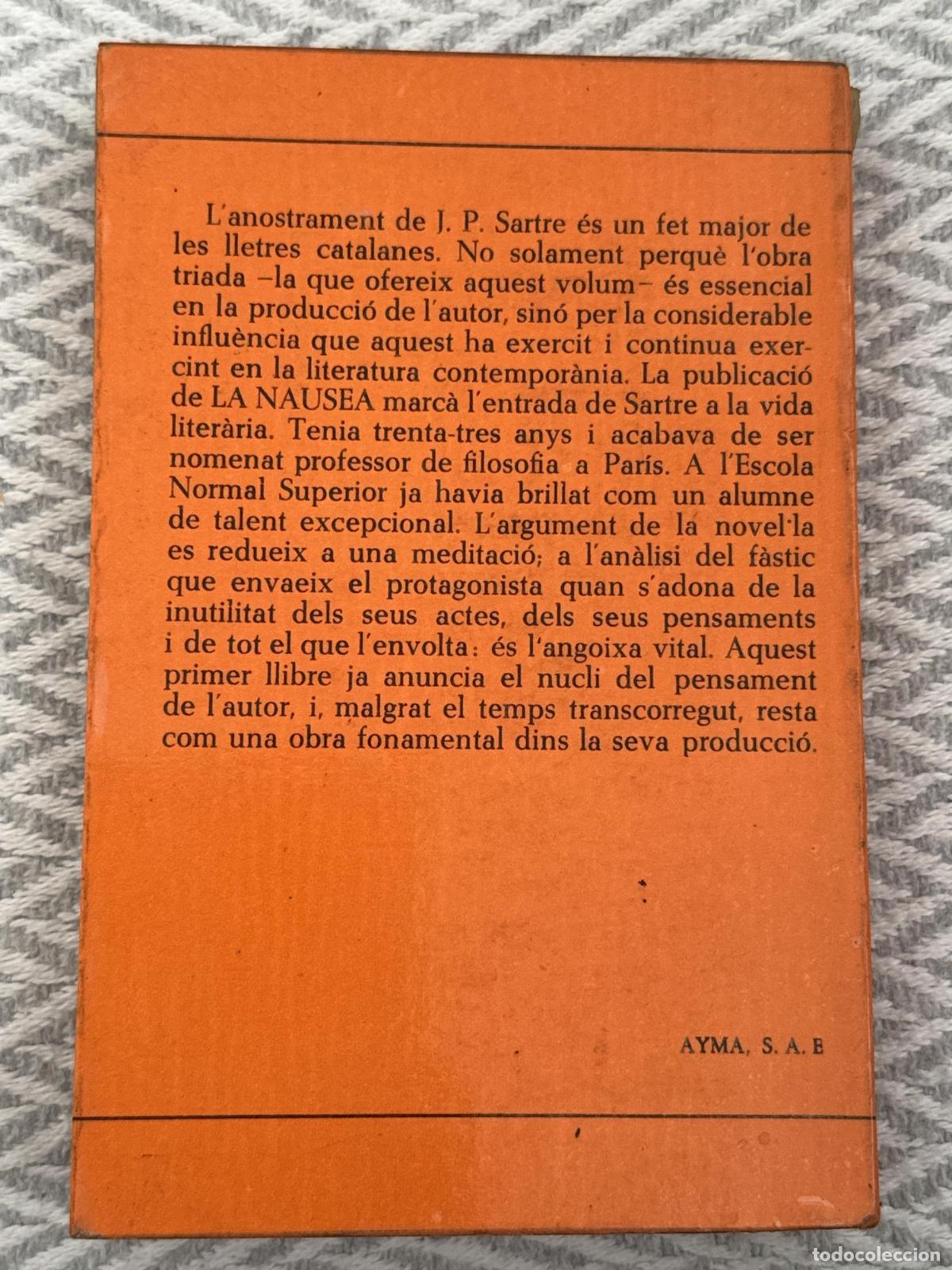 Libros: La n&agrave;usea - Jean Paul Sartre - Foto 3