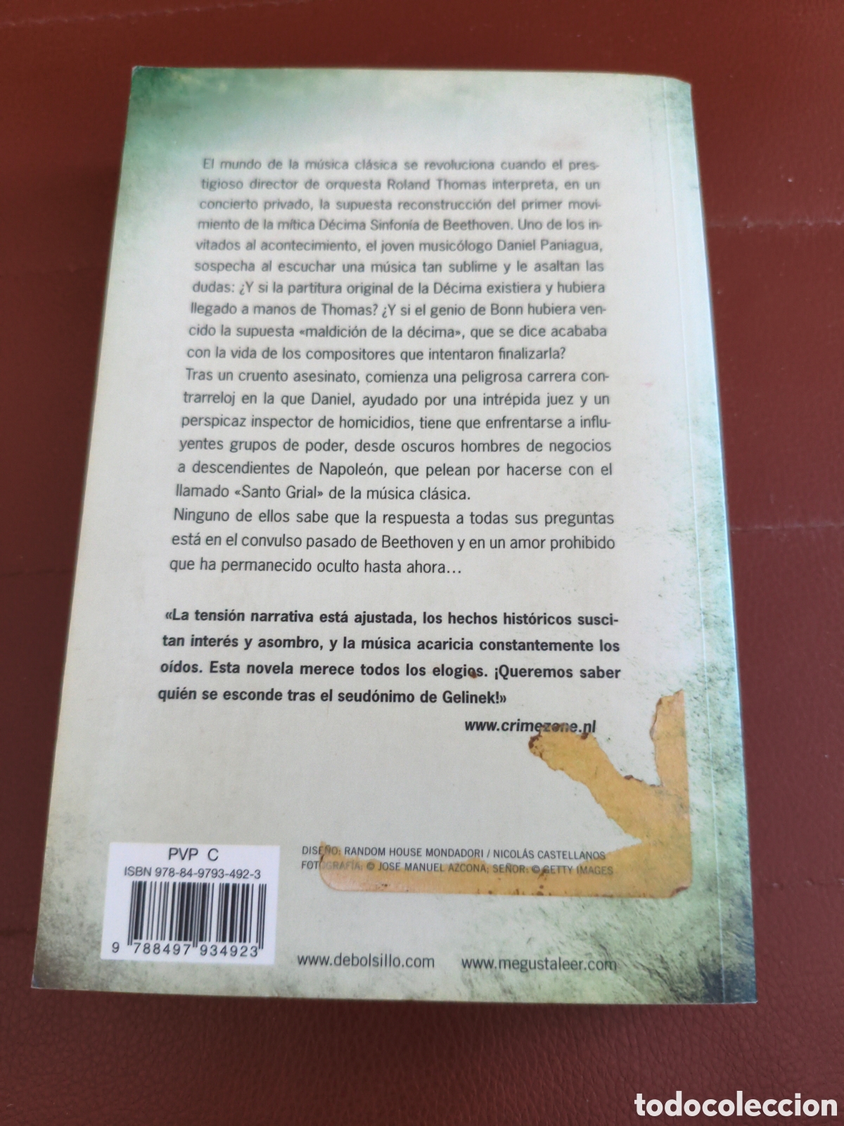 Libros: Libro La d&eacute;cima sinfon&iacute;a - Foto 2