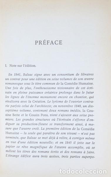 Libros: BALZAC. (Honor&eacute; de) - LA COM&Eacute;DIE HUMAINE. - Foto 3
