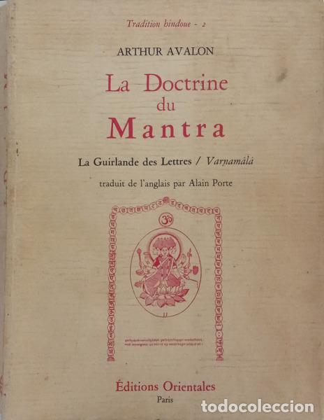 B&uuml;cher: AVALON. (Arthur) - LA DOUTRINE DU MANTRA.