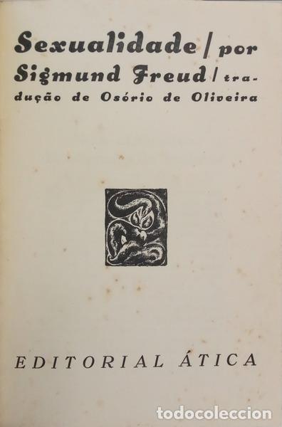 Libros: FREUD. (Sigmund) - SEXUALIDADE. - Foto 2