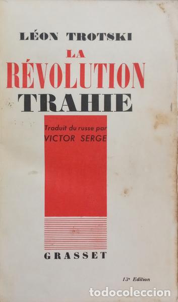 B&uuml;cher: TR&Oacute;TSKI. (Leon) - LA R&Eacute;VOLUTION TRAHIE.