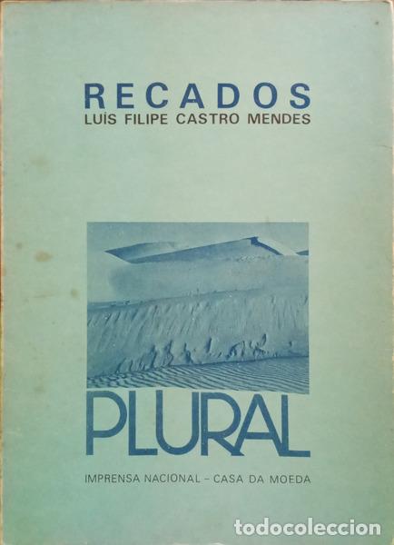 Libros: CASTRO MENDES. (Lu&iacute;s Filipe) - RECADOS.