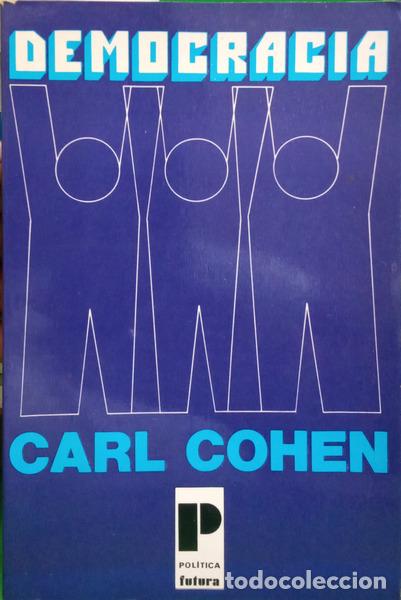 Libros: COHEN. (Carl) - DEMOCRACIA. - Foto 1