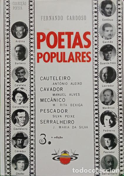 Libros: CARDOSO. (Fernando) - POETAS POPULARES. [3.&ordf; EDI&Ccedil;&Atilde;O]