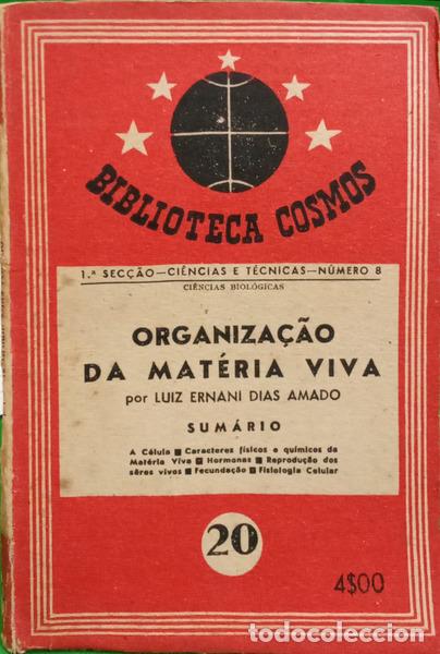 B&uuml;cher: DIAS AMADO. (Luiz Ernani) - ORGANIZA&Ccedil;&Atilde;O DA MAT&Eacute;RIA VIVA.