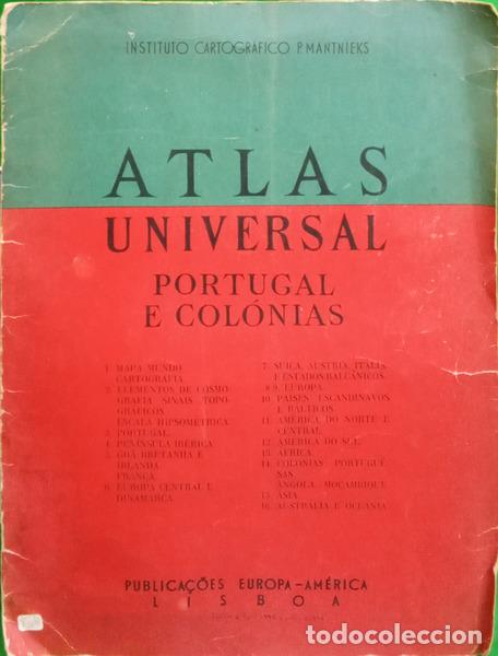 Libri di seconda mano: ATLAS UNIVERSAL: PORTUGAL E COL&Oacute;NIAS.