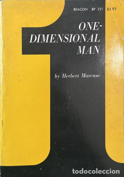 Libros: MARCUSE. (Herbert) - ONE-DIMENSIONAL MAN.