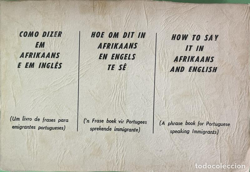 B&uuml;cher: COMO DIZER EM AFRIKAANS E EM INGL&Ecirc;S.