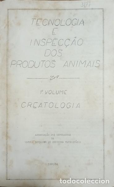Libros: TECNOLOGIA E INSPEC&Ccedil;&Atilde;O DOS PRODUTOS ANIMAIS. [2 VOLS.]