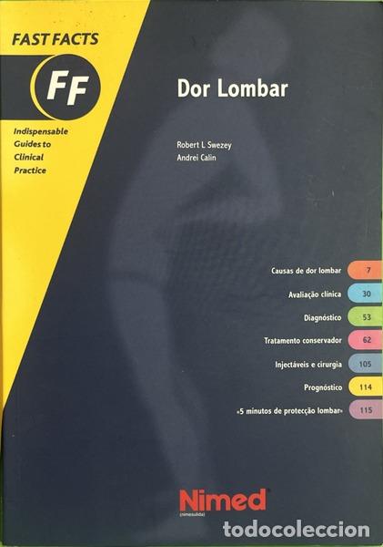 Libros: SWEZEY. (Robert L.) e Andrei Calin. - DOR LOMBAR. - Foto 1
