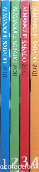 Libros: ALMANAQUE S&Aacute;BADO 2011. [4 VOLS.] - Foto 4