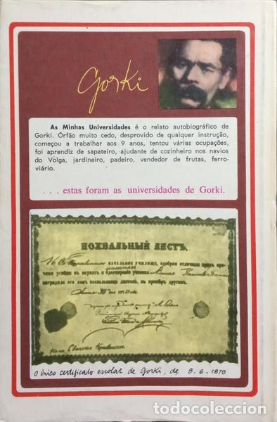 Libros: GORKI. (M&aacute;ximo) - AS MINHAS UNIVERSIDADES. - Foto 2