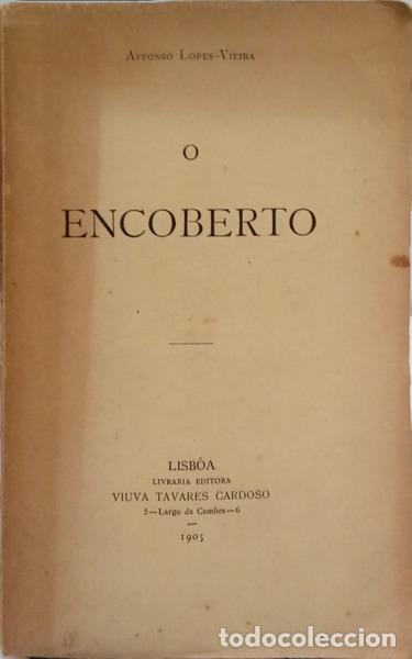 Livres: LOPES VIEIRA. (Afonso) - O ENCOBERTO. [1.&ordf; EDI&Ccedil;&Atilde;O]