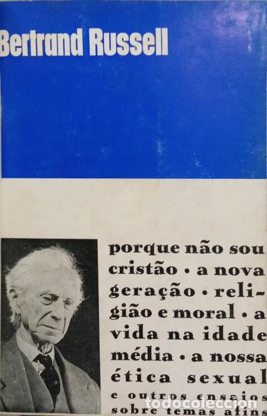 B&uuml;cher: RUSSELL. (Bertrand) - PORQUE N&Atilde;O SOU CRIST&Atilde;O. [1.&ordf; EDI&Ccedil;&Atilde;O, ENC.]