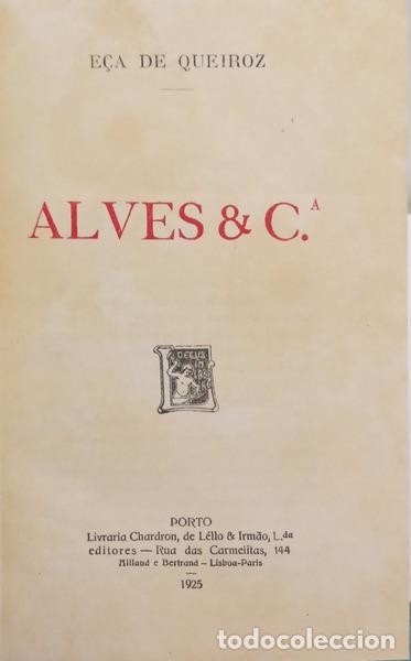 Libros: E&Ccedil;A DE QUEIROZ. (Jos&eacute; Maria de) - ALVES E C.&ordf;. - Foto 2