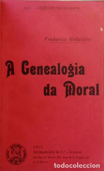 B&uuml;cher: NIETZSCHE. (Friedrich Wilhelm) - A GENEALOGIA DA MORAL.
